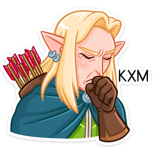 🤧 Стикер «Тёмный Гилиат» для Telegram