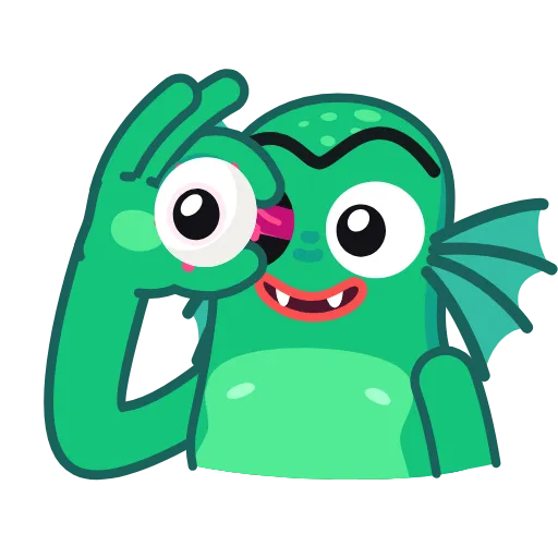👌 Стикер «Creature» для Telegram