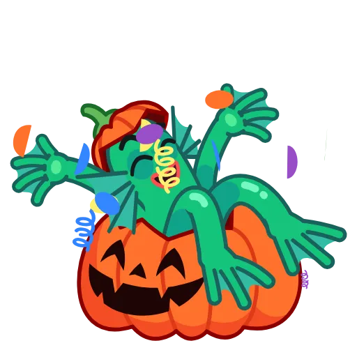 🥳 Стикер «Creature» для Telegram