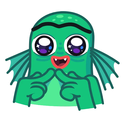 🥺 Стикер «Creature» для Telegram