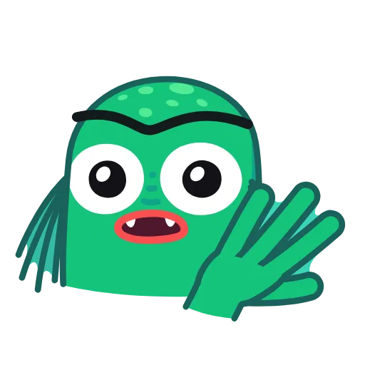 🤔 Стикер «Creature» для Telegram