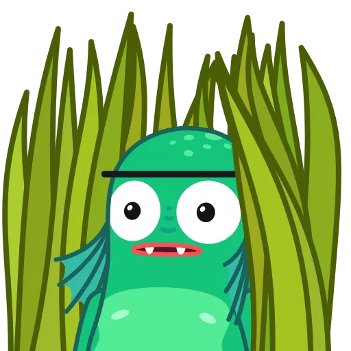 😐 Стикер «Creature» для Telegram