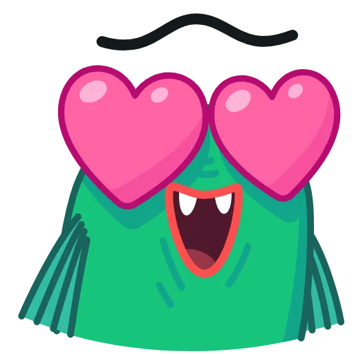 😍 Стикер «Creature» для Telegram