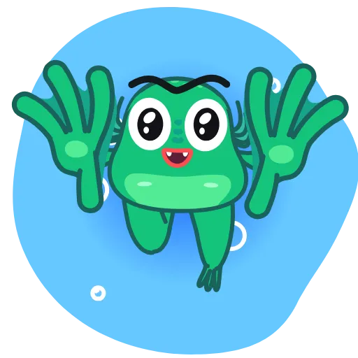 🏊‍♂️ Стикер «Creature» для Telegram