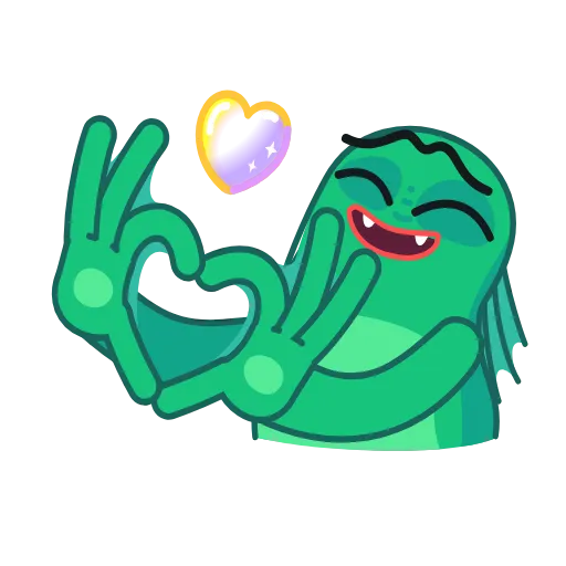 🫶 Стикер «Creature» для Telegram