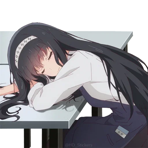 💤 Стикер «Gimai Seikatsu» для Telegram