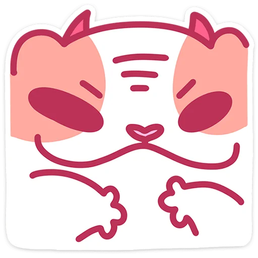 🐱 Стикер «Рыжик» для Telegram