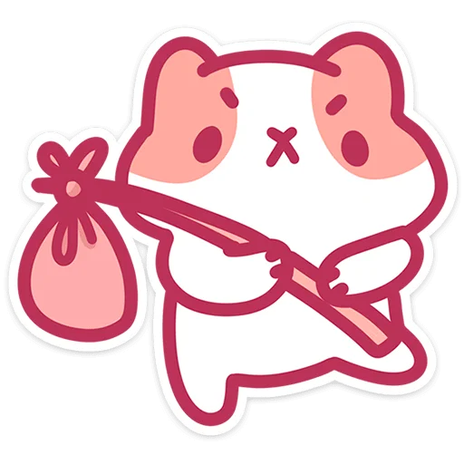 🐱 Стикер «Рыжик» для Telegram