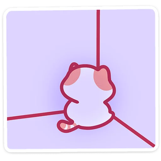 🐱 Стикер «Рыжик» для Telegram