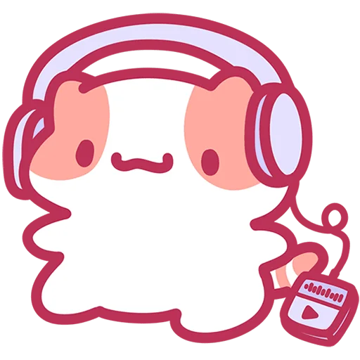 🎧 Стикер «Рыжик Без Текста» для Telegram