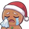 😢 Эмодзи «Gingerbread» для Telegram