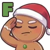 🫡 Эмодзи «Gingerbread» для Telegram