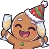 Стикер 19 Gingerbread