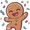 Стикер 15 Gingerbread