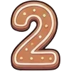 Стикер 45 Gingerbread