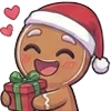 Стикер 7 Gingerbread