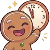 Стикер 18 Gingerbread