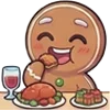 Стикер 21 Gingerbread