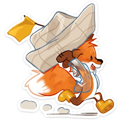 🦊 Стикер «Пряник» для Telegram