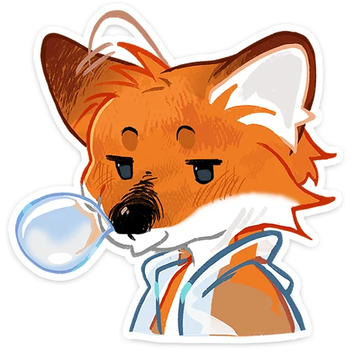 🦊 Стикер «Пряник» для Telegram