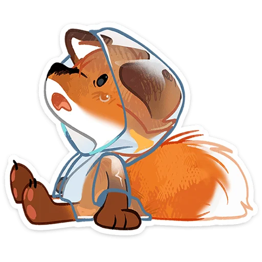 🦊 Стикер «Пряник» для Telegram