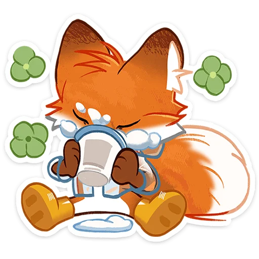 🦊 Стикер «Пряник» для Telegram