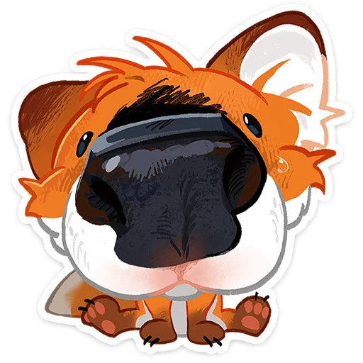 🦊 Стикер «Пряник» для Telegram