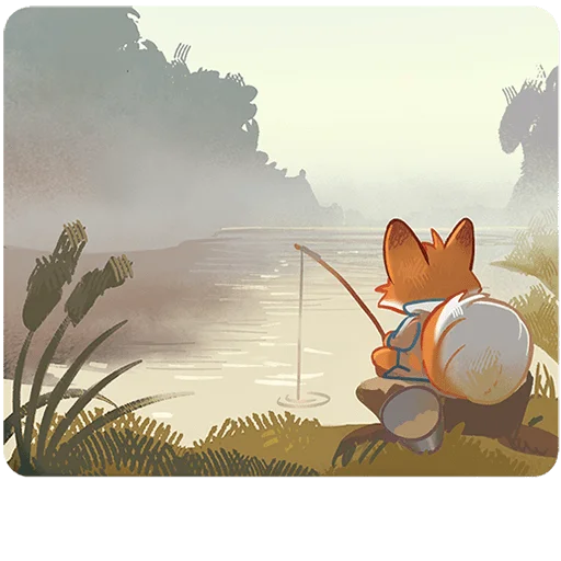 🎣 Стикер «Пряник Без Текста» для Telegram