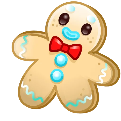 💎 Стикер «Ginger Cookie» для Telegram