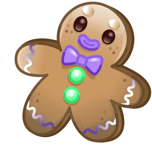 💎 Стикер «Ginger Cookie» для Telegram