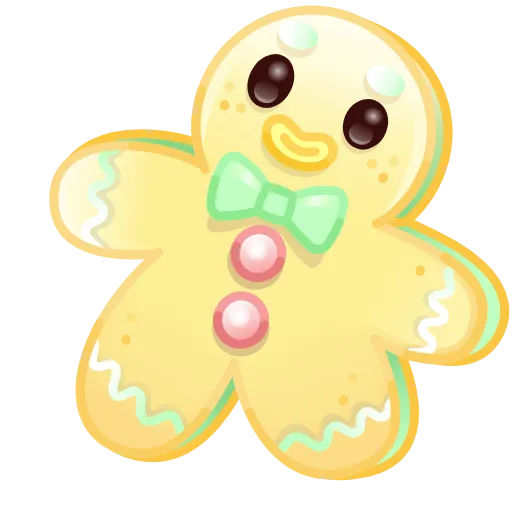 💎 Стикер «Ginger Cookie» для Telegram
