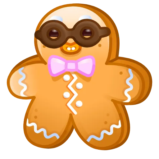 💎 Стикер «Ginger Cookie» для Telegram