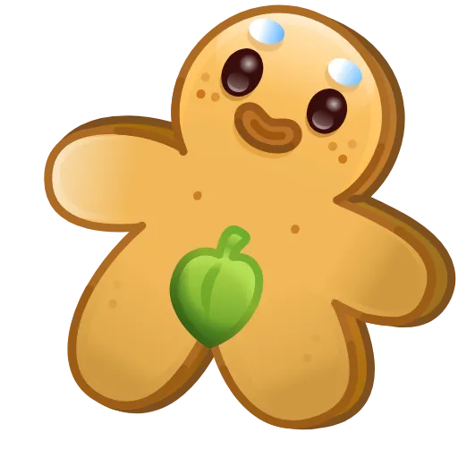 Стикерпак Ginger Cookie для Telegram