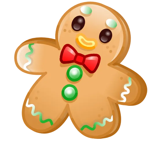 💎 Стикер «Ginger Cookie» для Telegram