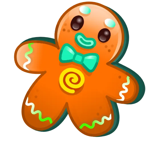 💎 Стикер «Ginger Cookie» для Telegram