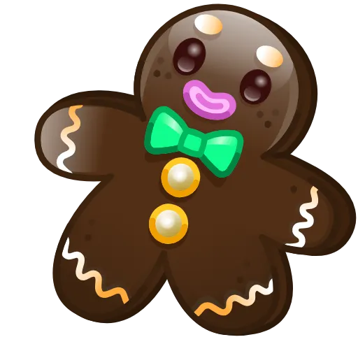 💎 Стикер «Ginger Cookie» для Telegram