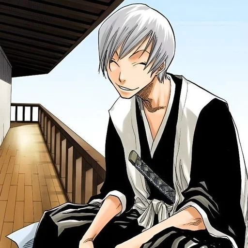 💙 Стикер «Gin Ichimaru» для Telegram