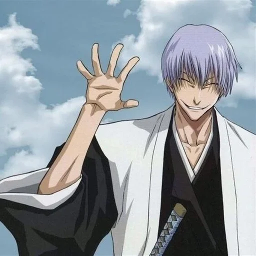 💙 Стикер «Gin Ichimaru» для Telegram