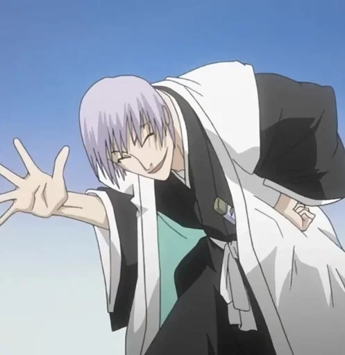 💙 Стикер «Gin Ichimaru» для Telegram