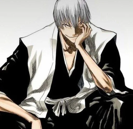 💙 Стикер «Gin Ichimaru» для Telegram