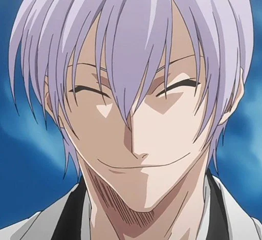 💙 Стикер «Gin Ichimaru» для Telegram