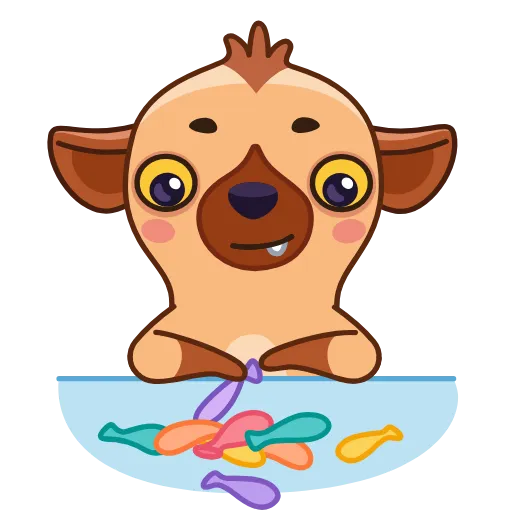 👎 Стикер «Гиена Гинни» для Telegram