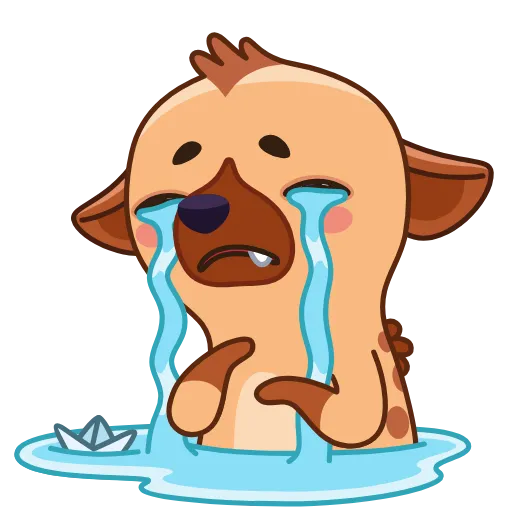 🤧 Стикер «Гиена Гинни» для Telegram