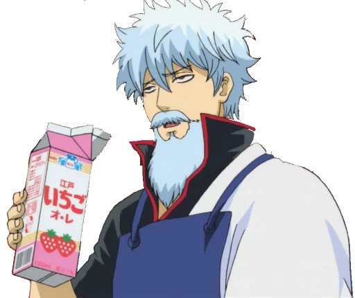 🐮 Стикер «Gintama» для Telegram