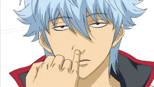 😕 Стикер «Gintama» для Telegram