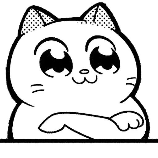 😙 Стикер «Гипнотизирующий Кот» для Telegram