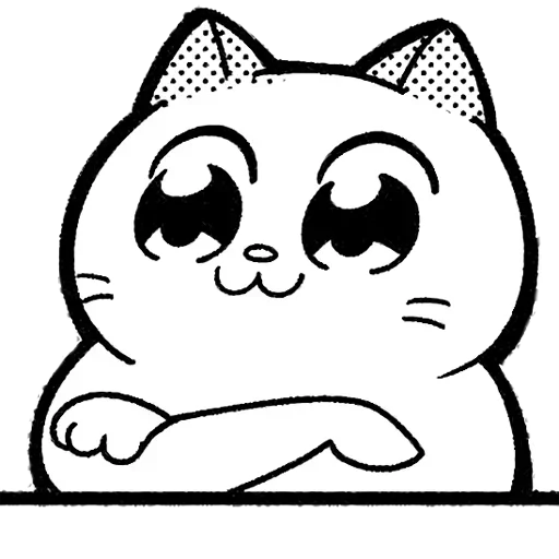 😌 Стикер «Гипнотизирующий Кот» для Telegram