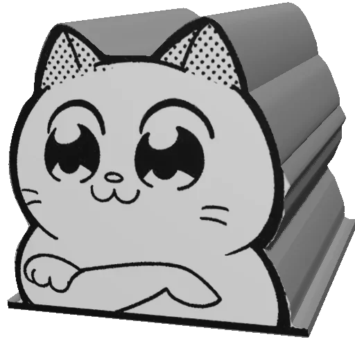 🥳 Стикер «Гипнотизирующий Кот» для Telegram