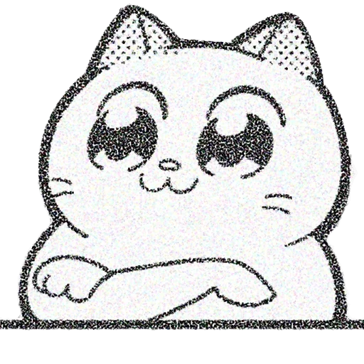 😕 Стикер «Гипнотизирующий Кот» для Telegram