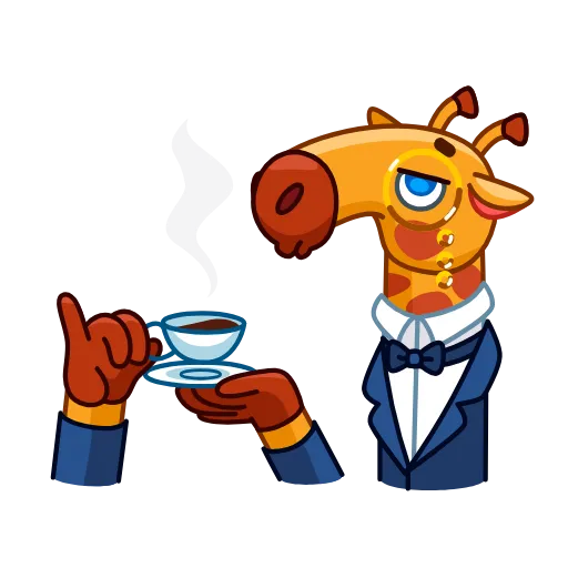 🙄 Стикер «Giraffe» для Telegram